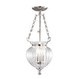 Elstead Lighting - FP-P-S-POL-NCKL - Elstead Lighting Pendant from the Finsbury Park range. Finsbury Park 3 Light small Pendant Product Code = FP-P-S-POL-NCKL