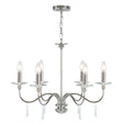 Elstead Lighting - FP6-POL-NICKEL - Elstead Lighting Chandelier from the Finsbury Park range. Finsbury Park 6 Light Chandelier Product Code = FP6-POL-NICKEL