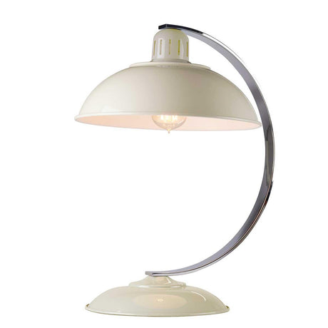 Elstead Lighting - FRANKLIN-CREAM - Elstead Lighting Table Lamp from the Franklin range. Franklin 1 Light Desk Lamp Product Code = FRANKLIN-CREAM