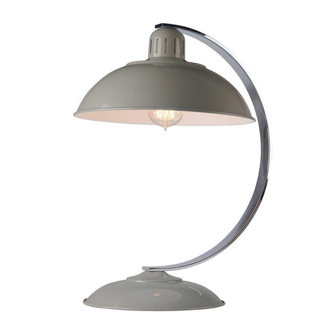 Elstead Lighting - FRANKLIN-GREY - Elstead Lighting Table Lamp from the Franklin range. Franklin 1 Light Desk Lamp Product Code = FRANKLIN-GREY