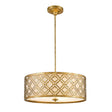 Elstead Lighting - GN-ARABELLA-P-L - Gilded Nola Pendant from the Arabella range. Arabella 3 Light Duo-Mount Large Pendant Product Code = GN-ARABELLA-P-L