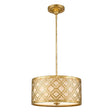 Elstead Lighting - GN-ARABELLA-P-M - Gilded Nola Pendant from the Arabella range. Arabella 2 Light Duo-Mount Medium Pendant Product Code = GN-ARABELLA-P-M