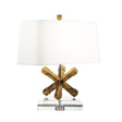 Elstead Lighting - GN-JACKSON-SQUARE-TL - Gilded Nola Table Lamp from the Jackson Square range. Jackson Square 1 Light Table Lamp Product Code = GN-JACKSON-SQUARE-TL