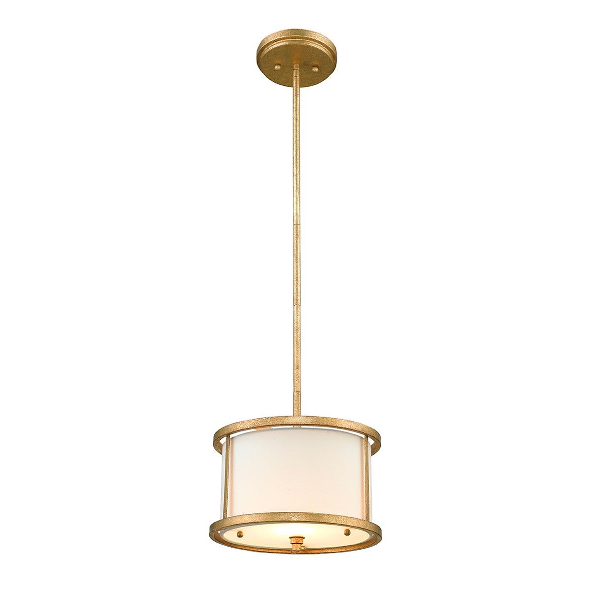 Elstead Lighting - GN-LEMURIA-MP - Gilded Nola Pendant from the Lemuria range. Lemuria 1 Light Duo-Mount Mini Pendant Product Code = GN-LEMURIA-MP