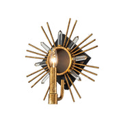 Elstead Lighting - GN-SUN-KING-1-G - Gilded Nola Wall Light from the Sun King range. Sun King 1lt Wall Light - Gold Leaf Product Code = GN-SUN-KING-1-G