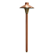 Elstead Lighting - GZ-BRONZE20 - Garden Zone Spot Lights from the Bronze range. Bronze Round Pagoda Light Raw Copper & Brass Product Code = GZ-BRONZE20