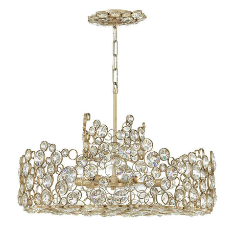 Elstead Lighting - HK-ANYA6 - Hinkley Chandelier from the Anya range. Anya 6 Light Chandelier Product Code = HK-ANYA6