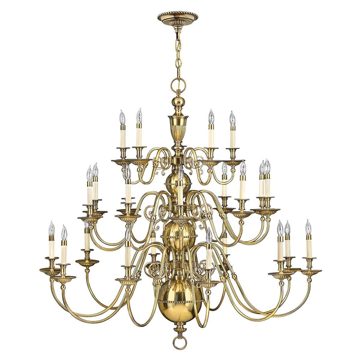 Elstead Lighting - HK-CAMBRIDGE25 - Hinkley Chandelier from the Cambridge range. Cambridge 25 Light Chandelier Product Code = HK-CAMBRIDGE25