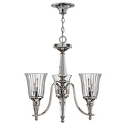 Elstead Lighting - HK-CHANDON3 - Hinkley Chandelier from the Chandon range. Chandon 3 Light Chandelier Product Code = HK-CHANDON3