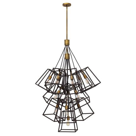 Elstead Lighting - HK-FULTON-13P - Hinkley Chandelier from the Fulton range. Fulton 13 Light Large Foyer Chandelier Product Code = HK-FULTON-13P