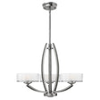 Elstead Lighting - HK-MERIDIAN3 - Hinkley Chandelier from the Meridian range. Meridian 3 Light Chandelier Product Code = HK-MERIDIAN3