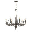 Elstead Lighting - HK-SPYRE6C-MMB - Hinkley Chandelier from the Spyre range. Spyre 6 Light Chandelier Product Code = HK-SPYRE6C-MMB