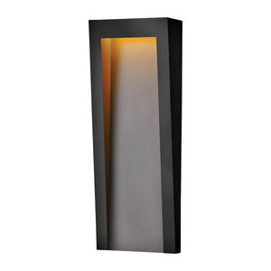 Elstead Lighting - HK-TAPER-L-TBK - Hinkley Outdoor Wall Light from the Taper range. Taper LED Wall Lantern Product Code = HK-TAPER-L-TBK