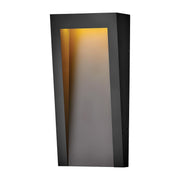 Elstead Lighting - HK-TAPER-M-TBK - Hinkley Outdoor Wall Light from the Taper range. Taper LED Wall Lantern Product Code = HK-TAPER-M-TBK