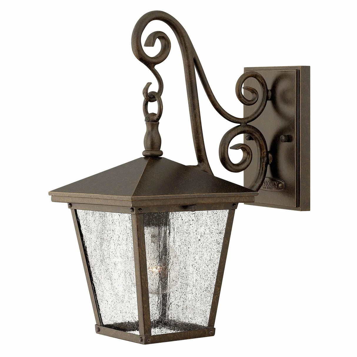 Elstead Lighting - HK-TRELLIS2-S - Hinkley Outdoor Wall Light from the Trellis range. Trellis 1 Light Small Wall Lantern Product Code = HK-TRELLIS2-S