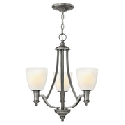 Elstead Lighting - HK-TRUMAN3 - Hinkley Chandelier from the Truman range. Truman 3 Light Chandelier Product Code = HK-TRUMAN3