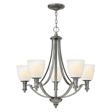 Elstead Lighting - HK-TRUMAN5 - Hinkley Chandelier from the Truman range. Truman 5 Light Chandelier Product Code = HK-TRUMAN5