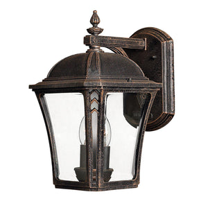 Elstead Lighting - HK-WABASH2-M - Hinkley Outdoor Wall Light from the Wabash range. Wabash 2 Light Medium Wall Lantern Product Code = HK-WABASH2-M