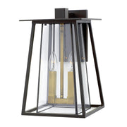 Elstead Lighting - HK-WALKER2-L - Hinkley Outdoor Wall Light from the Walker range. Walker 2 Light Large Wall Lantern Product Code = HK-WALKER2-L