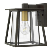 Elstead Lighting - HK-WALKER2-S - Hinkley Outdoor Wall Light from the Walker range. Walker 1 Light Small Wall Lantern Product Code = HK-WALKER2-S