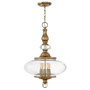 Elstead Lighting - HK-WEXLEY-5P-HB - Hinkley Pendant from the Wexley range. Wexley 5 Light Pendant Product Code = HK-WEXLEY-5P-HB