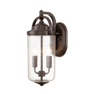 Elstead Lighting - HK-WILLOUGHBY-M-OZ - Hinkley Outdoor Wall Light from the Willoughby range. Willoughby 2 Light Wall Lantern Product Code = HK-WILLOUGHBY-M-OZ