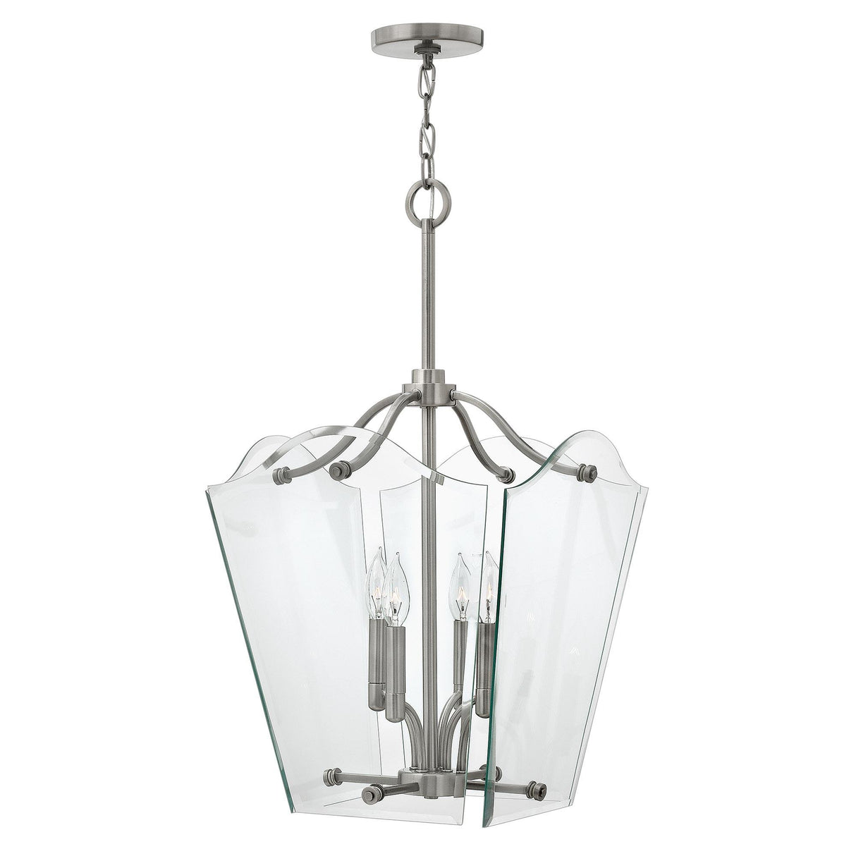 Elstead Lighting - HK-WINGATE-P-M - Hinkley Pendant from the Wingate range. Wingate 4 Light Medium Pendant Product Code = HK-WINGATE-P-M