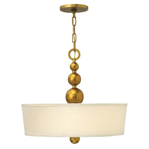 Elstead Lighting - HK-ZELDA-P-B-VS - Hinkley Pendant from the Zelda range. Zelda 3 Light Pendant Product Code = HK-ZELDA-P-B-VS