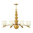 Elstead Lighting - HK-ZELDA8-VS - Hinkley Chandelier from the Zelda range. Zelda 8 Light Chandelier Product Code = HK-ZELDA8-VS