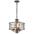 Elstead Lighting - KL-AHRENDALE3 - Kichler Chandelier from the Ahrendale range. Ahrendale 3 Light Duo-Mount Chandelier Product Code = KL-AHRENDALE3