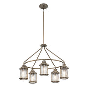 Elstead Lighting - KL-ASHLANDBAY-5P-BU - Kichler Chandelier from the Ashland Bay range. Ashland Bay 5 Light Outdoor Chandelier Product Code = KL-ASHLANDBAY-5P-BU