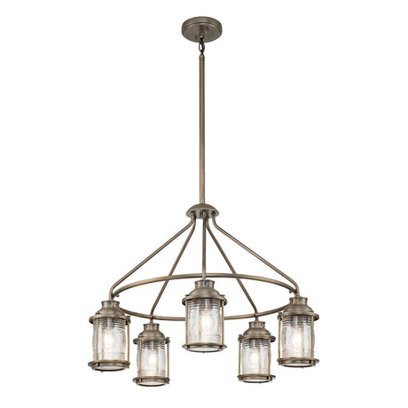 Elstead Lighting - KL-ASHLANDBAY-5P-BU - Kichler Chandelier from the Ashland Bay range. Ashland Bay 5 Light Outdoor Chandelier Product Code = KL-ASHLANDBAY-5P-BU