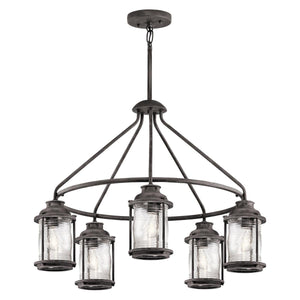 Elstead Lighting - KL-ASHLANDBAY-5P - Kichler Chandelier from the Ashland Bay range. Ashland Bay 5 Light Outdoor Chandelier Product Code = KL-ASHLANDBAY-5P