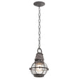 Elstead Lighting - KL-BRIDGEPOINT8S - Kichler Outdoor Hanging from the Bridge Point range. Bridge Point 1 Light Small Chain Lantern Product Code = KL-BRIDGEPOINT8S