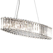 Elstead Lighting - KL-CRYSTAL-SKYE-ISLE - Kichler Chandelier from the Crystal Skye range. Crystal Skye 8 Light Island Chandelier Product Code = KL-CRYSTAL-SKYE-ISLE