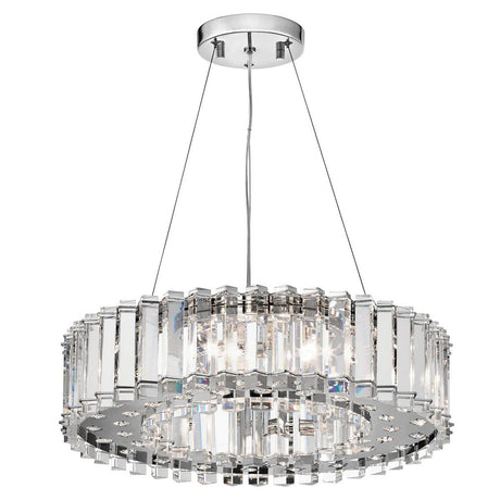 Elstead Lighting - KL-CRYSTAL-SKYE8 - Kichler Chandelier from the Crystal Skye range. Crystal Skye 8 Light Chandelier Product Code = KL-CRYSTAL-SKYE8