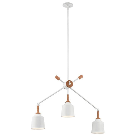 Elstead Lighting - KL-DANIKA3 - Kichler Chandelier from the Danika range. Danika 3 Light Linear Chandelier Product Code = KL-DANIKA3