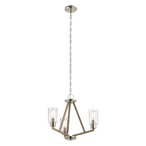 Elstead Lighting - KL-DERYN3-DAG - Kichler Chandelier from the Deryn range. Deryn 3 Light Chandelier Product Code = KL-DERYN3-DAG