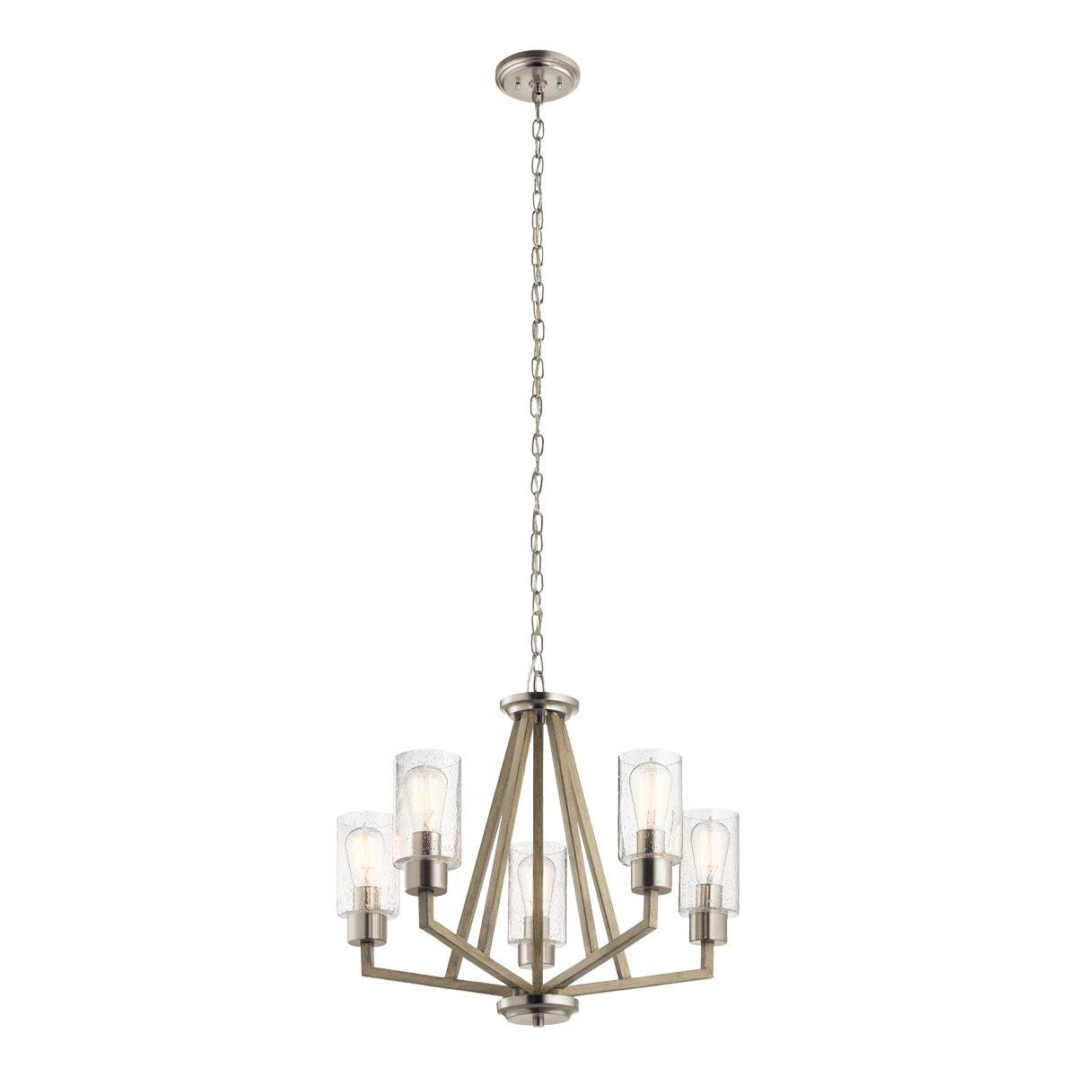 Elstead Lighting - KL-DERYN5-DAG - Kichler Chandelier from the Deryn range. Deryn 5 Light Chandelier Product Code = KL-DERYN5-DAG