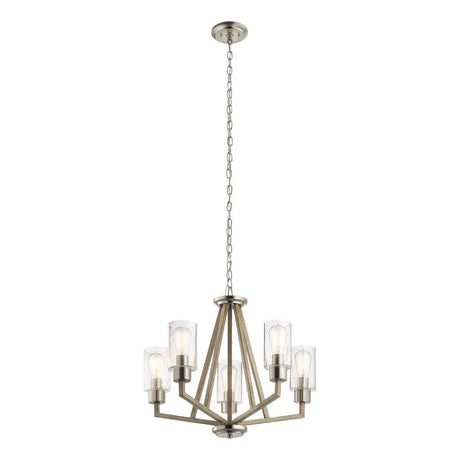 Elstead Lighting - KL-DERYN5-DAG - Kichler Chandelier from the Deryn range. Deryn 5 Light Chandelier Product Code = KL-DERYN5-DAG