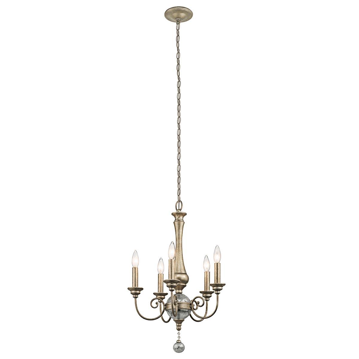 Elstead Lighting - KL-ROSALIE-5A - Kichler Chandelier from the Rosalie range. Rosalie 5 Light Mini Chandelier Product Code = KL-ROSALIE-5A