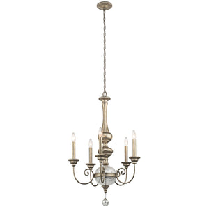 Elstead Lighting - KL-ROSALIE-5B - Kichler Chandelier from the Rosalie range. Rosalie 5 Light Chandelier Product Code = KL-ROSALIE-5B