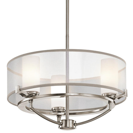 Elstead Lighting - KL-SALDANA3 - Kichler Chandelier from the Saldana range. Saldana 3 Light Chandelier Product Code = KL-SALDANA3