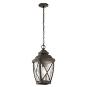 Elstead Lighting - KL-TANGIER8-M - Kichler Outdoor Hanging from the Tangier range. Tangier 1 Light Medium 7.5" Chain Lantern Product Code = KL-TANGIER8-M