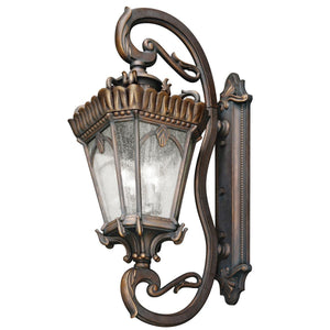 Elstead Lighting - KL-TOURNAI1G-XL - Kichler Outdoor Wall Light from the Tournai range. Tournai 4 Light Grand Extra Large Wall Lantern Product Code = KL-TOURNAI1G-XL