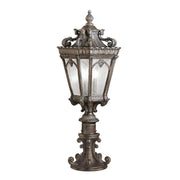 Elstead Lighting - KL-TOURNAI3-L - Kichler Pedestal Lantern from the Tournai range. Tournai 2 Light Large Pedestal Product Code = KL-TOURNAI3-L