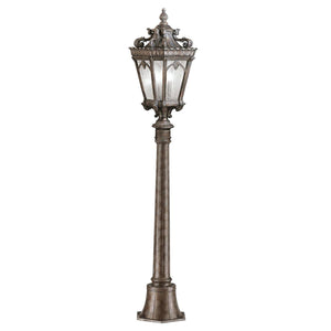 Elstead Lighting - KL-TOURNAI4-M - Kichler Pillar Lantern from the Tournai range. Tournai 1 Light Medium Pillar Product Code = KL-TOURNAI4-M