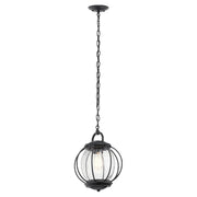 Elstead Lighting - KL-VANDALIA8-M - Kichler Outdoor Hanging from the Vandalia range. Vandalia 1 Light Medium Chain Lantern Product Code = KL-VANDALIA8-M