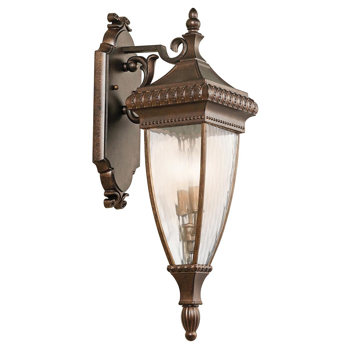 Elstead Lighting - KL-VENETIAN2-M - Kichler Outdoor Wall Light from the Venetian Rain range. Venetian Rain 2 Light Medium Wall Lantern Product Code = KL-VENETIAN2-M