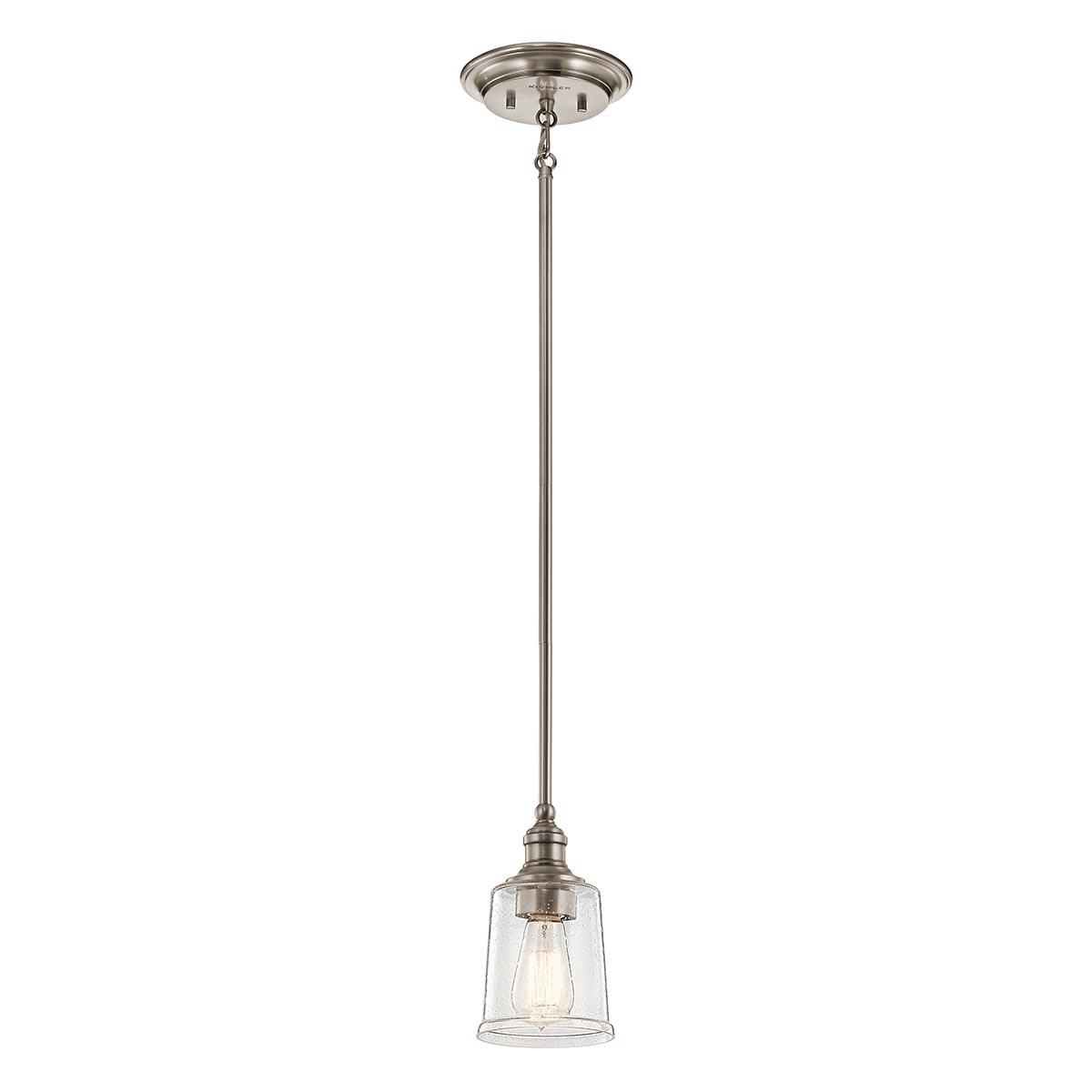 Elstead Lighting - KL-WAVERLY-MP-CLP - Kichler Pendant from the Waverly range. Waverly 1 Light Mini Pendant Product Code = KL-WAVERLY-MP-CLP